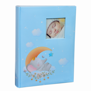 Фотоалбум 200 бр. 10х15  слонче син